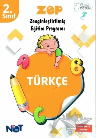 2. Sınıf Türkçe ZEP – Kolektif – Bi Not Yayınları kitap kapağı