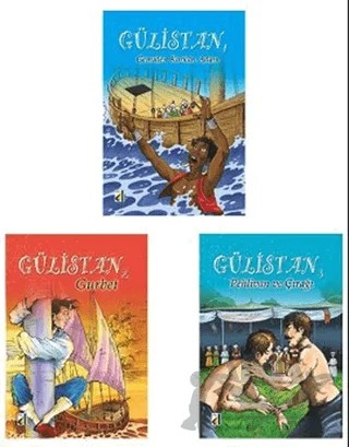 Gülistan (3 Kitap Takım) – Şirazlı Şeyh Sadi – Damla Yayınevi kitap kapağı