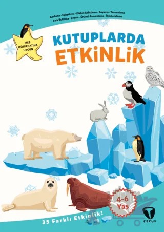Kutuplarda Etkinlik – Fatma Hazan Türkkol – Turkuvaz Çocuk kitap kapağı