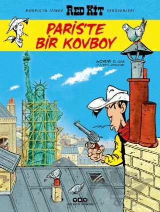 Red Kit 83: Paris'te Bir Kovboy – Jul. – Yapı Kredi Yayınları kitap kapağı