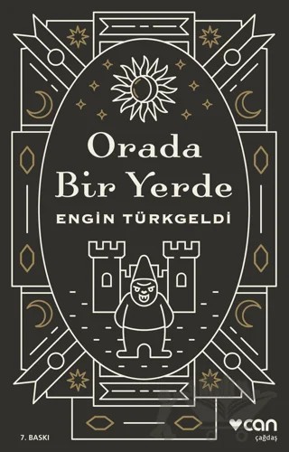 Orada Bir Yerde – Engin Türkgeldi – Can Yayınları kitap kapağı