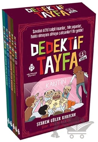 Dedektif Tayfa Seti (5 Kitap Takım) – Şebnem Güler Karacan – Uğurböceği Yayınları kitap kapağı