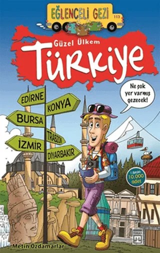 Güzel Ülkem Türkiye – Metin Özdamarlar – Timaş Yayınları kitap kapağı