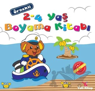 2 - 4 Yaş Boyama Kitabı – Feyyaz Ulaş – Yeti Kitap kitap kapağı