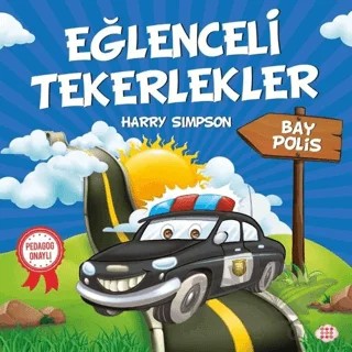 Bay Polis - Eğlenceli Tekerlekler – Harry Simpson – Dokuz Çocuk kitap kapağı