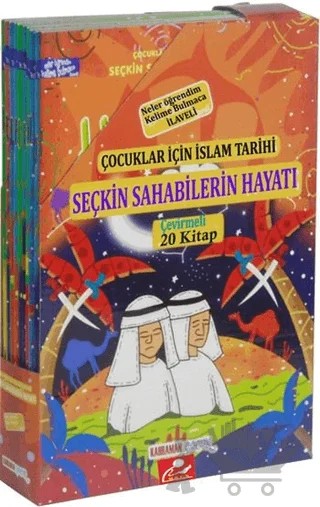 Seçkin Sahabilerin Hayatı Seti (10 Kitap Takım) – Hamza Keskin, Hasan Kaluç – Kahraman Çocuk Kitapları kitap kapağı