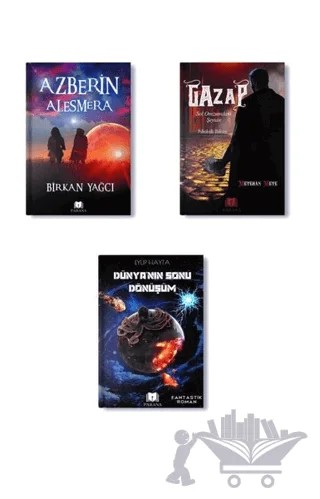 Fantastik Roman Seti - 3 Kitap Takım – Birkan Yağcı, Eyüp Hayta, Metehan Mete – Parana Yayınları kitap kapağı