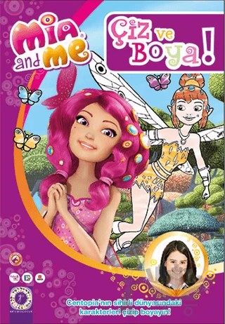 Mia and Me - Çiz ve Boya 3 – Kolektif – Artemis Yayınları kitap kapağı