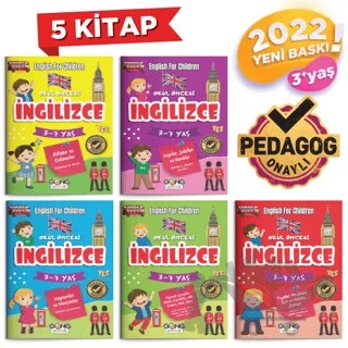 İngilizce Poşetli 5 Kitap – Kolektif – Gong Çocuk kitap kapağı