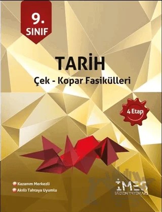 9. Sınıf Tarih Çek-Kopar Fasikülleri – Kolektif – İMES Eğitim Yayınları kitap kapağı