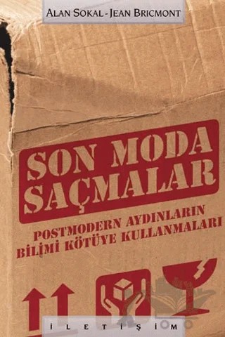 Son Moda Saçmalar – Alan Sokal – İletişim Yayınevi kitap kapağı