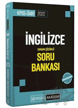 2022 KPSS ÖABT İngilizce Tamamı Çözümlü Soru Bankası – Kolektif – Pegem Akademi Yayıncılık kitap kapağı