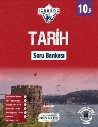 10. Sınıf Iceberg Tarih Soru Bankası – Mustafa Nar – Okyanus Yayınları kitap kapağı