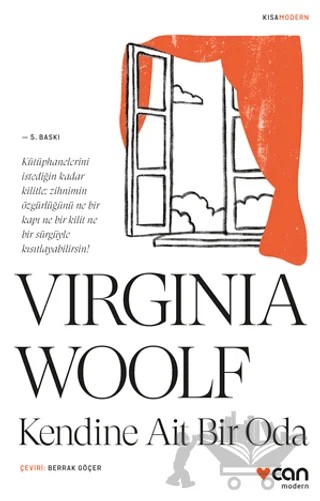 Kendine Ait Bir Oda – Virginia Woolf – Can Yayınları kitap kapağı