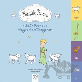 Küçük Prens İle Hayvanları Öğreniyorum – Antoine de Saint-Exupery – 1001 Çiçek Kitaplar kitap kapağı