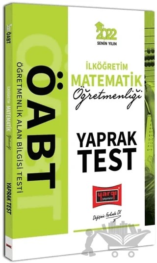 2022 ÖABT İlköğretim Matematik Öğretmenliği Yaprak – Kolektif – Yargı Yayınevi kitap kapağı