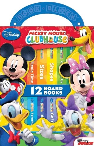Disney Junior: Mickey Mouse - My First Library – Kolektif – Pi Kids kitap kapağı