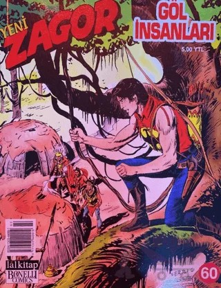 Yeni Zagor Sayı: 60 Göl İnsanları – Lal Kitap kitap kapağı