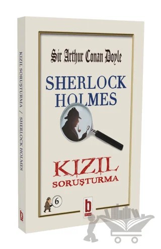 Sherlock Holmes - Kızıl Soruşturma – Sir Arthur Conan Doyle – Billur Yayınları kitap kapağı