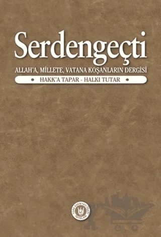 Serdengeçti – Osman Yüksel Serdengeçti – Tedev Yayınları kitap kapağı