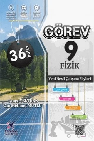 9. Sınıf Fizik Görev Çalışma Föyleri – Taner Yeltürk – Armada Yayınları kitap kapağı