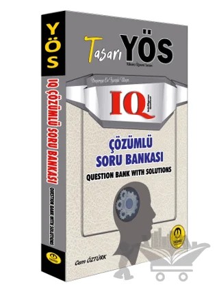 YÖS IQ Çözümlü Soru Bankası – Cem Öztürk – Tasarı Eğitim Yayınları kitap kapağı