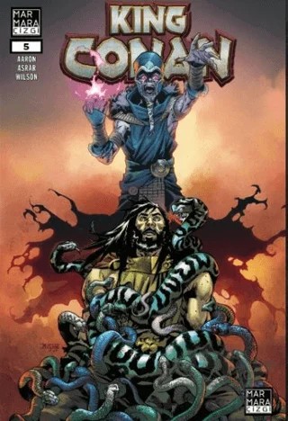 King Conan 5 – Jason Aaron – Marmara Çizgi kitap kapağı
