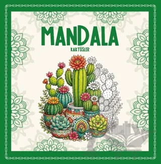 Mandala - Kaktüsler – Kolektif – Vivago Art kitap kapağı