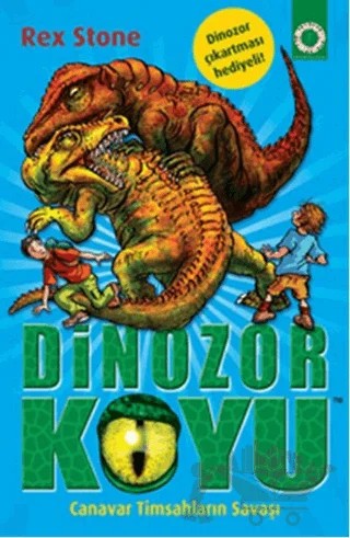 Dinozor Koyu 14 - Canavar Timsahların Savaşı – Rex Stone – Artemis Yayınları kitap kapağı