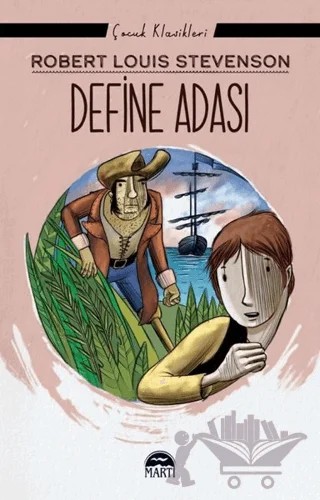 Define Adası – Robert Louıs Stevenson – Martı Çocuk Yayınları kitap kapağı