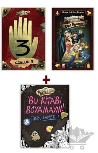 Disney - Esrarengiz Kasaba Seti (3 Kitap Takım) – Alex Hirsch – Beta Yayınevi kitap kapağı
