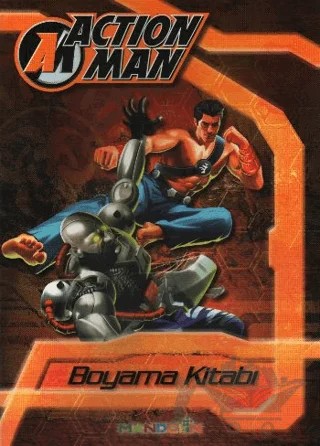 Action Man (Kahverengi) Boyama Kitabı – Kolektif – Mandolin Yayınları kitap kapağı