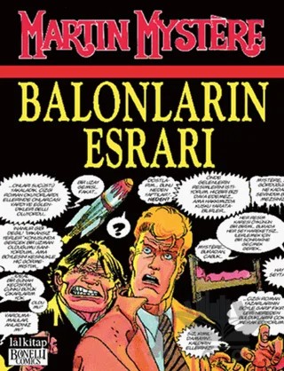Martin Mystere Özel Sayı Cilt: 1 Balonların Esrarı – Alfredo Castelli – Lal Kitap kitap kapağı