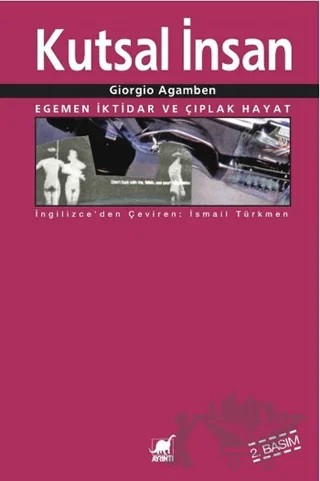 Kutsal İnsan – Giorgio Agamben – Ayrıntı Yayınları kitap kapağı