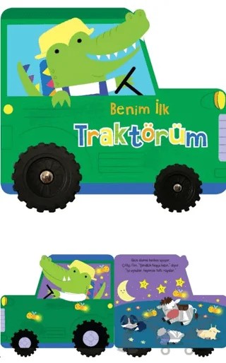 Benim İlk Traktörüm – İlk Araçlarım – Kolektif – İndigo Çocuk kitap kapağı