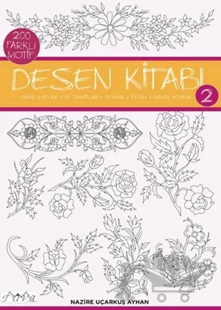 200 Farklı Motif Desen Kitabı - 2 – Kolektif – Tuva Yayıncılık kitap kapağı