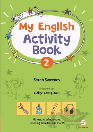 My English Activity Book 2 – Sarah Sweeney – Redhouse Yayınları kitap kapağı