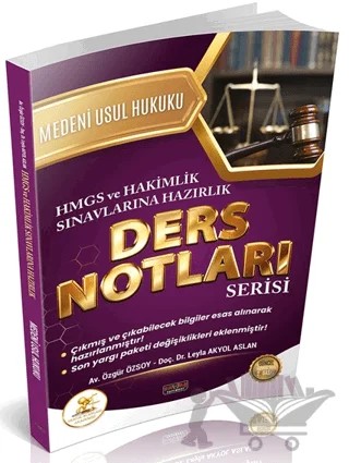 HUKAL HMGS - Hakimlik Medeni Usul Hukuku Ders Notları – Özgür Özsoy, Mahmut İmrağ – Savaş Yayınevi kitap kapağı