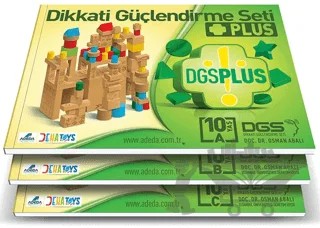 Dikkati Güçlendirme Seti Plus 10 Yaş (Materyalsiz) – Osman Abalı – Adeda Yayınları kitap kapağı