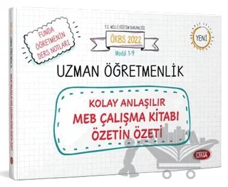 2022 ÖKBS Uzman Öğretmenlik Kolay Anlaşılır MEB Çalışma Kitabı Özetin Özeti – Kolektif – Data Yayınları kitap kapağı