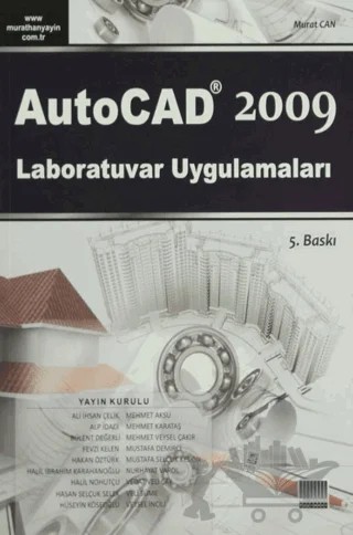 Autocad 2009 – Murat Çan – Murathan Yayınevi kitap kapağı