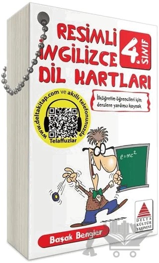 4. Sınıf Resimli İngilizce Dil Kartları – Başak Bengier – Delta Kültür Yayınevi kitap kapağı