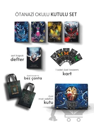 Ötanazi Okulu Kutulu Set – Maral Atmaca – Ephesus Yayınları kitap kapağı