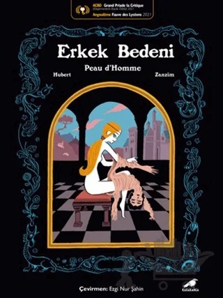 Erkek Bedeni – Hubert, Zanzin – Kara Karga Yayınları kitap kapağı