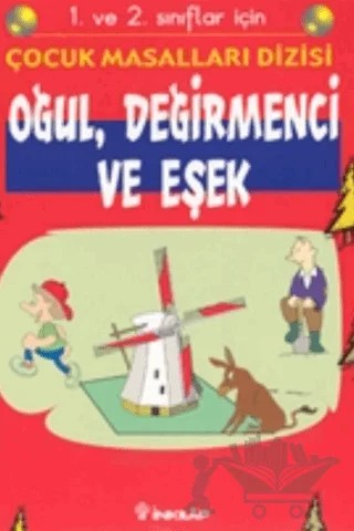 Oğul, Değirmenci ve Eşek 1. ve 2. sınıflar için – Kolektif – İnkılap Kitabevi kitap kapağı