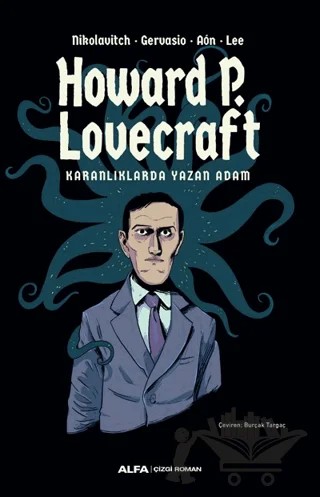 Karanlıklarda Yazan Adam – Howard Phillips Lovecraft – Alfa Yayınları kitap kapağı