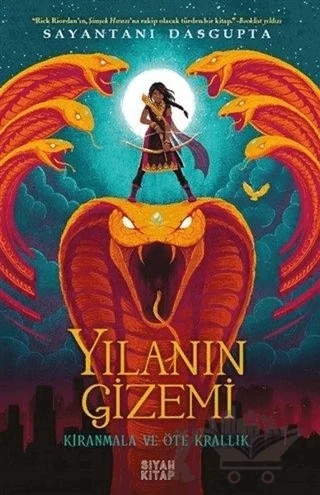 Yılanın Gizemi – Sayantani Dasgupta – Siyah Kitap kitap kapağı