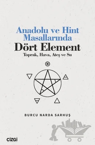 Anadolu ve Hint Masallarında Dört Element (Toprak, Hava, Ateş ve Su) – Burcu Narda Sarhuş – Çizgi Kitabevi Yayınları kitap kapağı