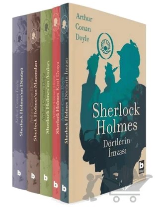 Sherlock Holmes Seti (5 Kitap Takım) – Sir Arthur Conan Doyle – Bilgi Yayınevi kitap kapağı