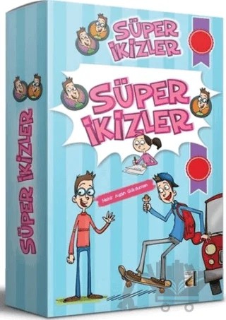 Süper İkizler (10 Kitap Takım) – Nehir Aydın Gökduman – Damla Yayınevi kitap kapağı